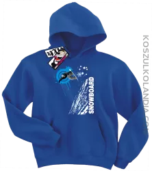 Snowboard Mountain Kids - bluza dziecięca - niebieski