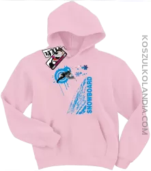 Snowboard Mountain Kids - bluza dziecięca - różowy