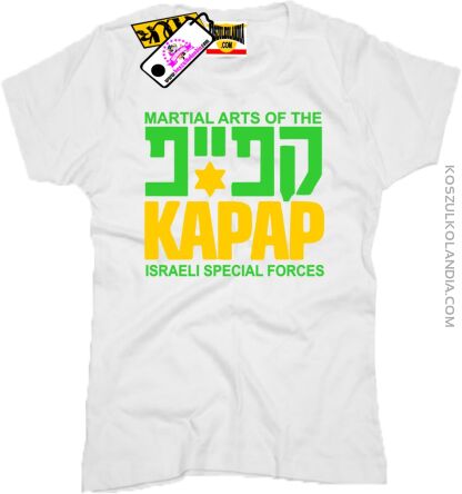 Martial Arts of Kapap Israeli Special Forces - Koszulka Damska