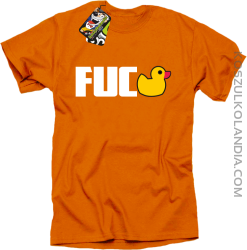 Fuck ala Duck - Koszulka męska pomarańcz 