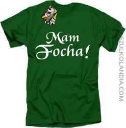 Mam Focha - Koszulka męska zielona 