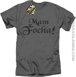 Mam Focha - Koszulka męska szara 