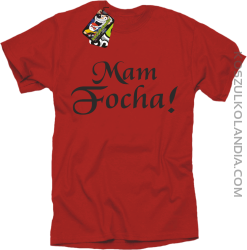 Mam Focha - Koszulka męska czerwona 