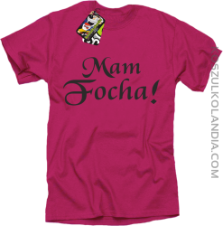 Mam Focha - Koszulka męska fuchsia 