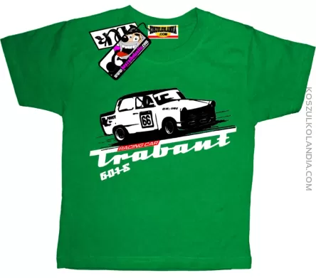 Trabant  Racing Car 601s- Koszulka Dziecięca