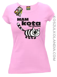 Mam kota the beściaka - Koszulka damska jasny róż