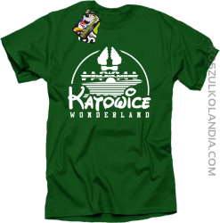 Katowice Wonderland - Koszulka męska zielona