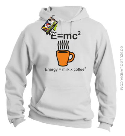 E = mc2 - Bluza z kapturem