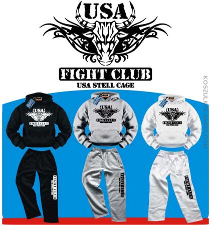 USA Steel Cage Fight Club - dres dwuczęściowy