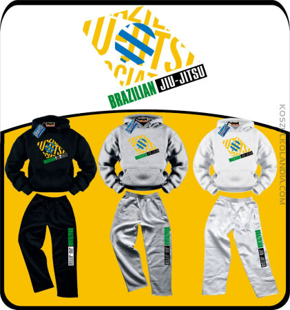 Brazilian Jiu-Jitsu CutFlag  - dres dwuczęściowy