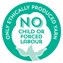 NO CHILD OR FORCED LABOUR LOGO