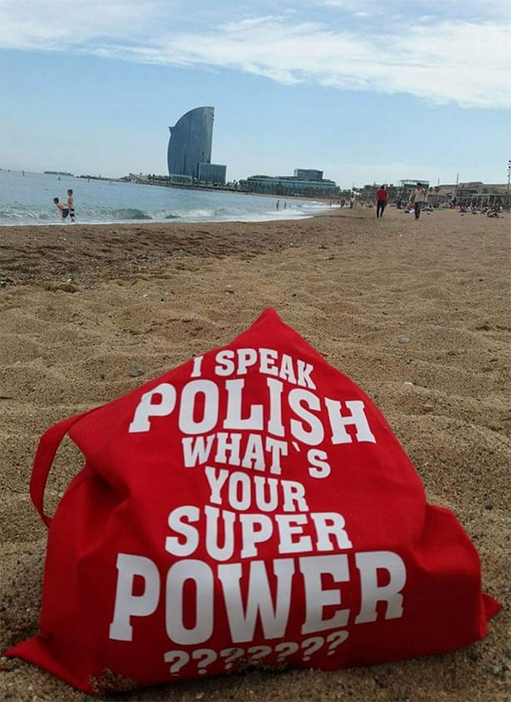 I speak polish what is your super power torba klientki w barcelonie