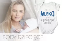 Body dziecięce z długim rękawkiem