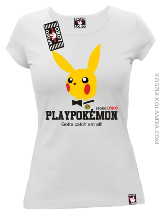 Play Pokemon - Koszulka damska 