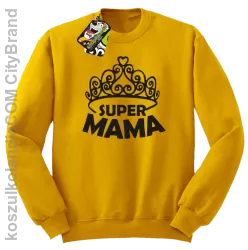 Super mama korona miss - Bluza STANDARD żółta