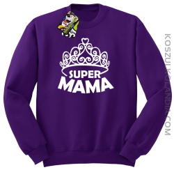 Super mama korona miss - Bluza STANDARD fiolet