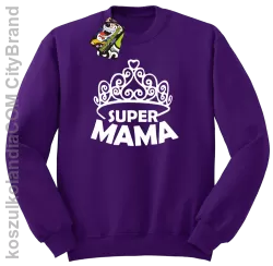 Super mama korona miss - Bluza STANDARD fiolet