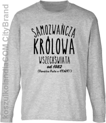 Samozwańcza Królowa wszechświata - Longsleeve dziecięcy melanż 