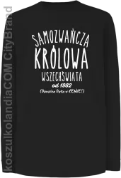 Samozwańcza Królowa wszechświata - Longsleeve dziecięcy czarny 