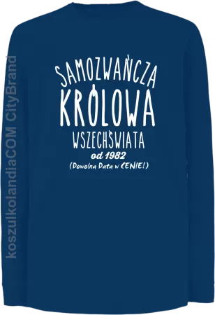 Samozwańcza Królowa wszechświata - Longsleeve dziecięcy 