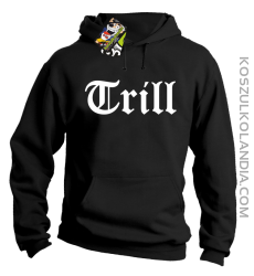 TRILL-bluza męska z kapturem czarna