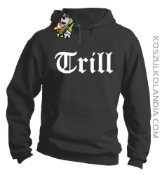 TRILL-bluza męska z kapturem szara