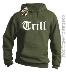 TRILL-bluza męska z kapturem khaki