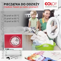 super pieczątki na odzież