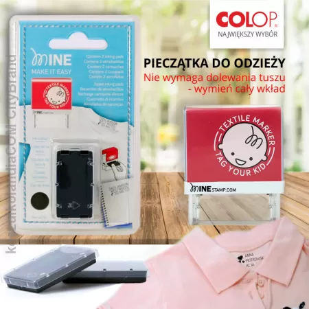 PIECZĄTKA DO ODZIEŻY COLOP PRINTER IQ ROZMIAR 20/1