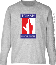 Tommy Middle Finger - Longsleeve dziecięcy melanż 