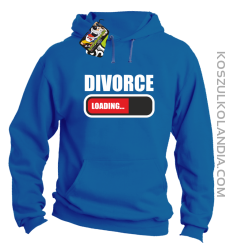 DIVORCE - loading - Bluza z kapturem royal