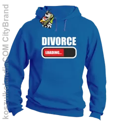 DIVORCE - loading - Bluza z kapturem royal