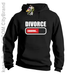 DIVORCE - loading - Bluza z kapturem czarna