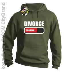 DIVORCE - loading - Bluza z kapturem khaki