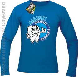 Najlepszy dentysta na świecie - Longsleeve męski royal