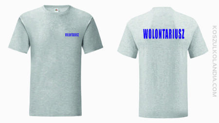 Wolontariusz - koszulka męska dla wolontariuszy 
