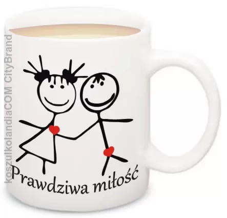 Prawdziwa Miłość Walentynki - kubek ceramiczny Nr KODIA00216k