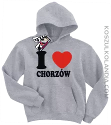I love Chorzów - bluza dziecięca - melanżowy