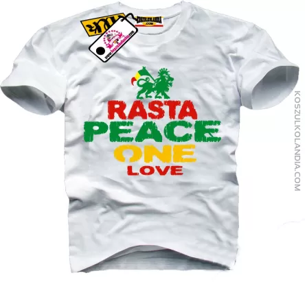 Rasta Peace One Love LION