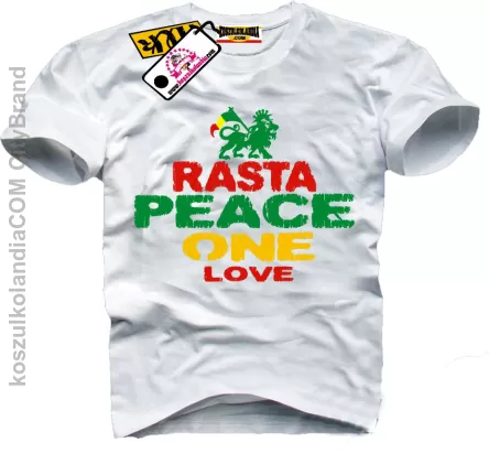 Rasta Peace One Love LION