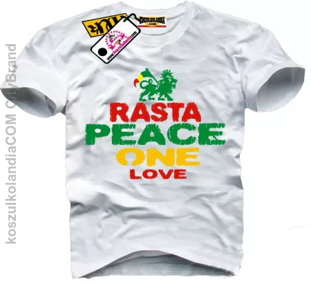 Rasta Peace One Love LION