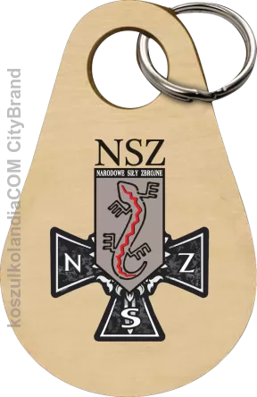 NSZ Narodowe Siły Zbrojne - Breloczek 