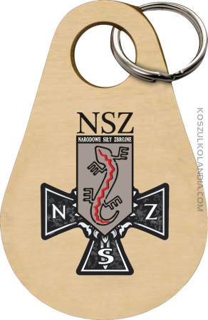 NSZ Narodowe Siły Zbrojne - Breloczek 