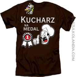 Kucharz na medal - koszulka męska brązowa