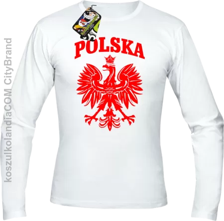 Polska - Longsleeve męski 