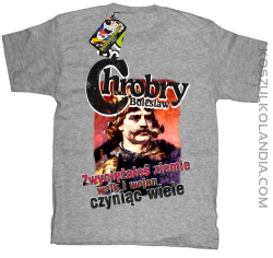 Bolesław Chrobry - Zwyciężałeś ziemie walk i wojen czyniąc wiele - Koszulka dziecięca melanż