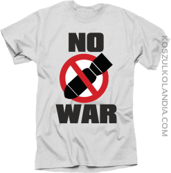 NO WAR Bomb -  koszulka męska 2