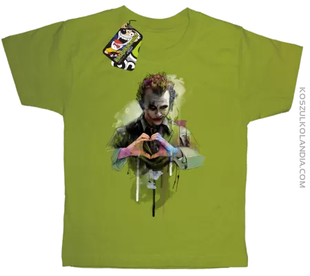 Love Joker Halloweenowy - koszulka dziecięca  