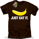 JUST EAT IT Banana - Koszulka męska 