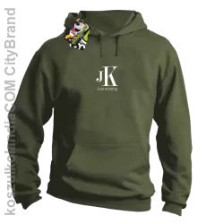 JK Just Kidding - bluza męska z kapturem khaki